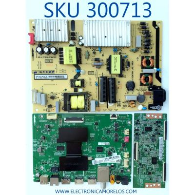 KIT DE TARJETAS PARA TV TCL / MAIN 08-CS65CUN-OC405AA / 40-MS22F1-MAB2HG / FUENTE 08-L171WD2-PW200AB / 40-L171W4-PWA1CG / T-CON 34.29110.08R / ST6451D02-A-C-2 / 342911008R / PANEL LVU650NDEL / MODELO 65S425